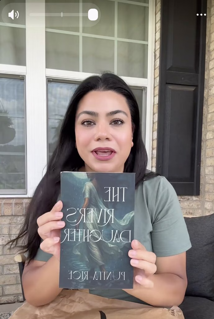 bialovesbookss unboxing The Rivers Daughter by Punita Rice